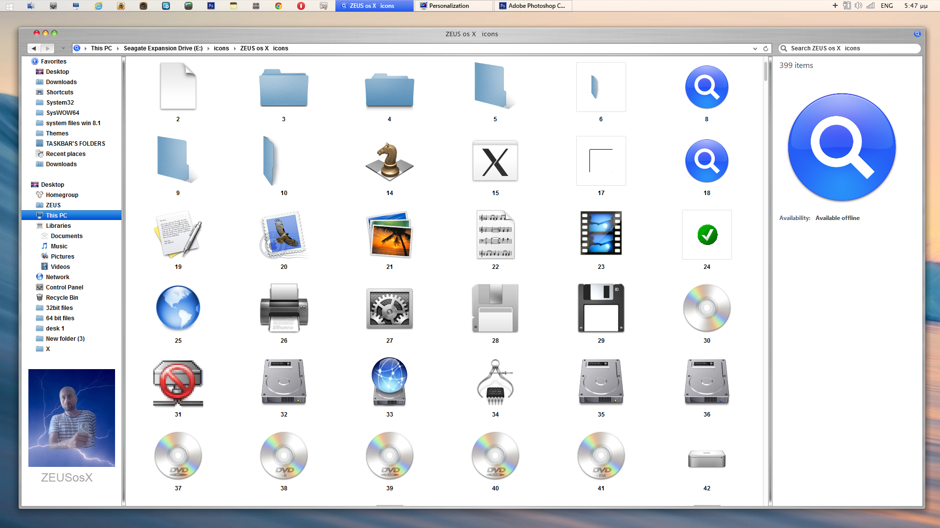 Mac Os X Icons For Windows 7 Download