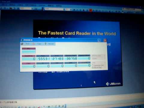 Jmicron jmb38x card reader driver